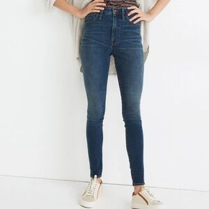 💗NWT Madewell 10" High-Rise Roadtripper Supersoft Jeans Magic Pockets - Size 25T